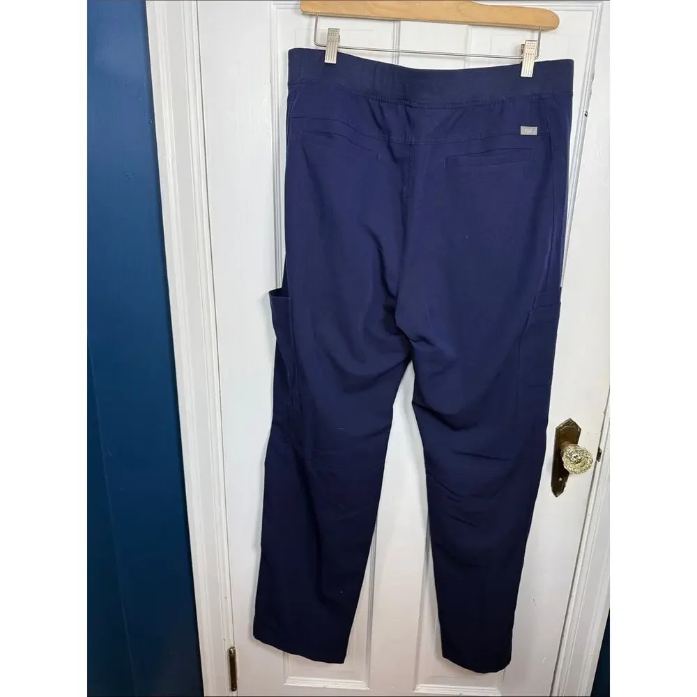 Figs Axim Cargo Scrub Pants in Navy M-386 Size XL